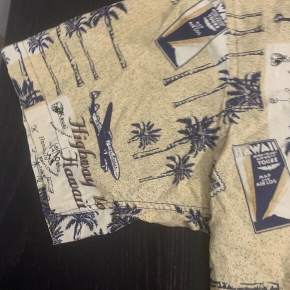 Mens Vintage Button Down Top - Picture 4 of 6